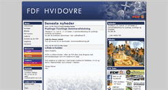 Desktop Screenshot of fdfhvidovre.dk