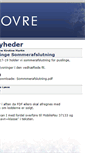 Mobile Screenshot of fdfhvidovre.dk